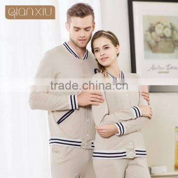 Alibaba China Qianxiu Long Sleeve Cheap Family Cotton Pajamas Sets