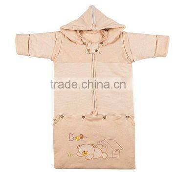 top quality Winter organi cotton sleep sack for newborn Stroller bag Swaddle