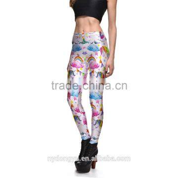 unicorn rainbowl jogging yoga legging /morning xg rose plus size high waist athletic high waist yoga pants