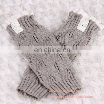 Wholesale Western Cute Young Girls New Lace Knitted Socks photo-5