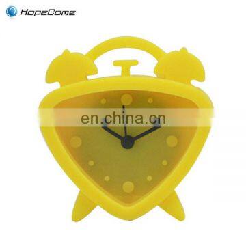 Table Cartoon Design Silicone Alarm Clock for Kids