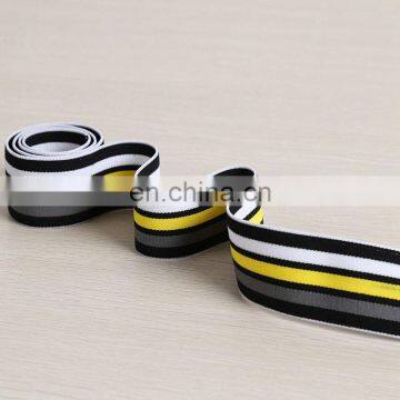 Fashionable Striped Plain Woven Elastic Ribbon for Underwear photo-4