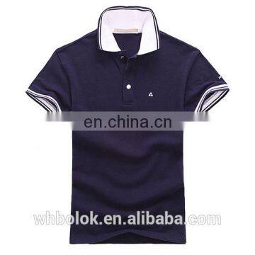 Custom t-shirt fitness t shirt 100% cotton pique polo t shirts for men