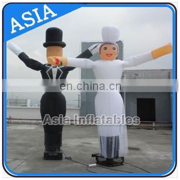 Man Shape Waving Inflatables, Inflatable Dancing Tube Man for Advertising