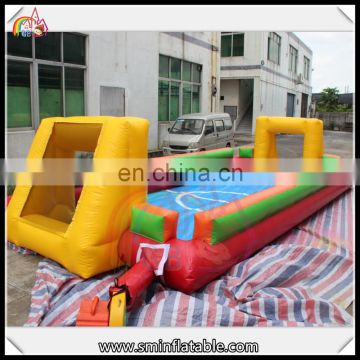 customize high quality inflatable football field fence inflatable soccer field for sporters