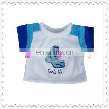 100% cotton short sleeve t-shirt for boy or toy