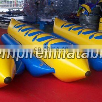 2015 lastest style beautiful Inflatable PVC banana boat W1006