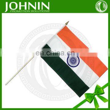 OEM Cheap Price High Quality Polyester Mini Stick Waving Hand Flag photo-3