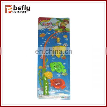 Newest plastic Magnetism fish game set toy for children