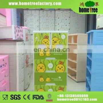 Child 4 Layers Bedroom Cabinets Storage/Dressing Cabinets Design With Lock