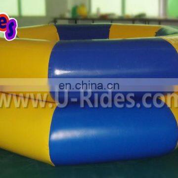 Giant Two Color Inflatable Double Tubes Swimming Pool