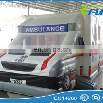 ambulance inflatable bouncy for sale