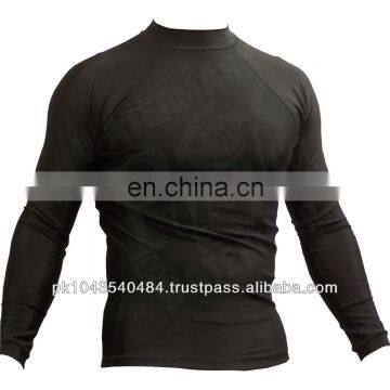 Blank long sleeve rash guard