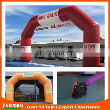 inflatable event arch with LOGO/Advertising inflate arch/PVC inflated Arch cusom-made