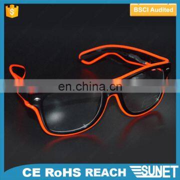 glow party supply LED party sunglasses for wedding decoration