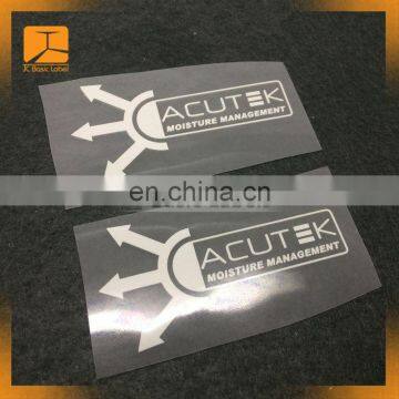 Promotional 3D garment clothing label heat transfer, rubber brand garments logo designs, garment pvc badge,