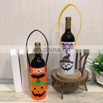 Non Woven Fabric Tote Handbag for Wine With Halloween Holiday photo-3