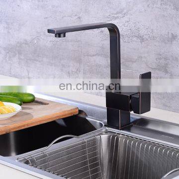 Unique design hot and cold water kitchen mixer basin faucet