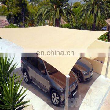 HDPE triangular Sun Shade Sail , 95% UV Protection shade nets