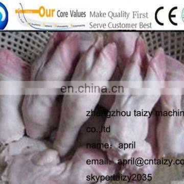 high efficiency sheep trotters hair removal machine for sale