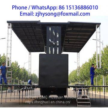 12 m  mobile stage truck trailer  for sale