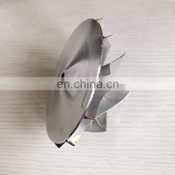 T76 6+6 Blades 76.71/102.35mm Turbo Aluminum 2618/milling/billet Compressor Wheel for Racing