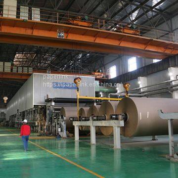 Kraft Fluting Paper Roll Making Machinery Corrugated Cardboard Production Line Paper Making Machine photo-2