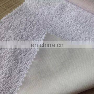 Waterproof Breathable Hypoallergenic Cotton Terry Laminated Fabric photo-5