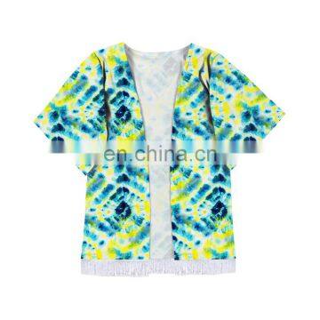 Tie Dye Kimono Kids Baby Cardigan