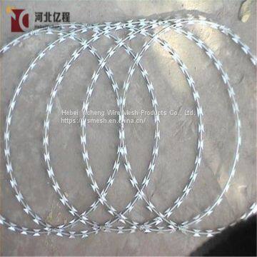 BTO&CBT Антикоррозионная оцинкованная зигзагообразная колючая проволока/колючая колючая проволока/колючая проволока photo-3