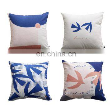 RAWHOUSE Nordic Pattern Digital Printing Cotton 100% Canvas Wholesale Cushion Covers Decoration Pillow Covers photo-3
