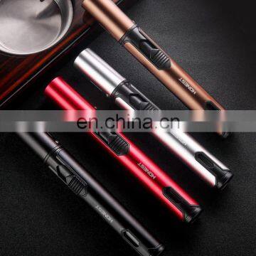 HQP-XJ12 HongQiang Windproof Direct Lighter Cigar Cigarette Torch Lighters Metal Portable Outdoor Inflatable Lighter photo-3