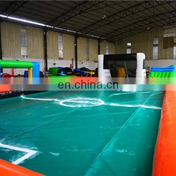 Mobile Air Frame Pop up Inflatable Soap Slippy Football Filed for Sale photo-5