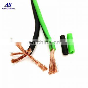 2 4 6 8 10 core audio round speaker cable flat speaker cable 12ga 14ga 16ga 18ga car speaker  wire