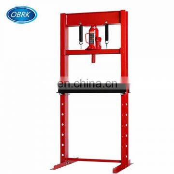 20 ton hydraulic shop press with bottle jack