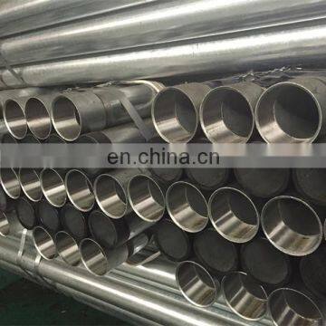 BS1387 threaded with coupling HDG galvanized erw steel pipe