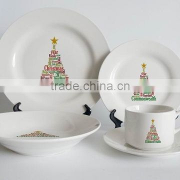 2016 fine Porcelain Dinnerset With Decal