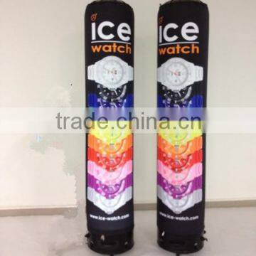 colorful inflatable lamp post for advertising