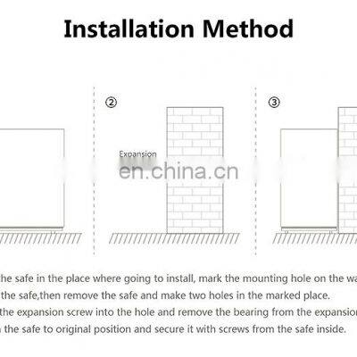 Hotel Electronic Safe Deposit Box Locker With Laptop Size 12 Inches photo-4