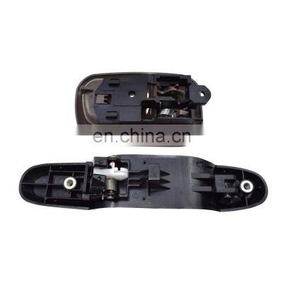 Free Shipping!Set 2 Black Outside Brown Inside Rear Left Door Handles For 98-03 TOYOTA SIENNA photo-2