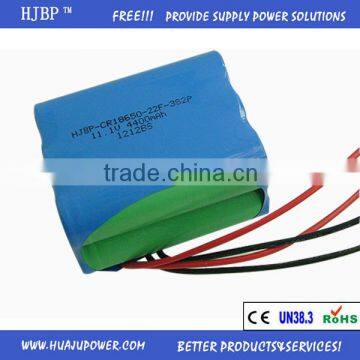 Rechargeable Li-ion Battery 18650 11.1v 4400mAh for Mini Projector photo-3