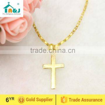 Catholic simple cross pendant