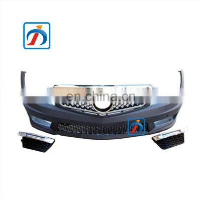 Refit Grill 2011 2013 W204 C63 Front Bumper Assy For W204 C63
