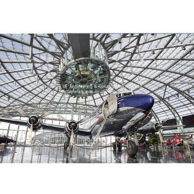 LF Prefabricated Mental Building Custom Steel Aircraft Hangar