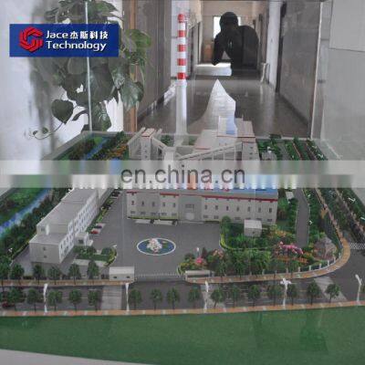 Hot Selling 3d Scale Model Layout Factory Project Building Model photo-3