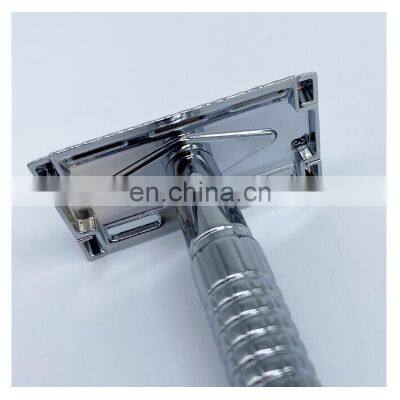 Shaving Kit With Gift Box Brush Safety Razor Shaving Stand Double Edge Blade Razor With Reliable Supplier photo-5
