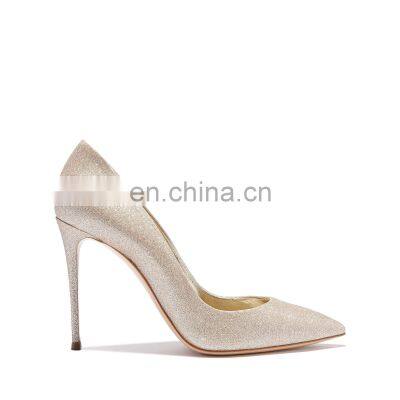 Beautiful Upper High Heel Ladies Sandals Pumps Pointed Toe Women Sandals photo-2