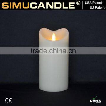 LED window candle with moving wick with USA and EU patent with remote,led candle for party