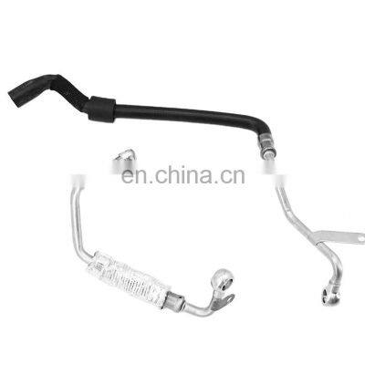 Auto Parts Oil Inlet Pipe Turbocharger Parts For Vw Golf Magotan Sagitar Passat Tiguan OES 06J121492H 06J121497G