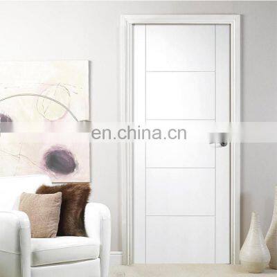 Modern American bedroom entry wooden door hotels interior flush solid wood door price simple design door